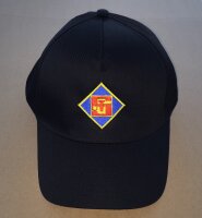 Kappe schwarz mit Logo