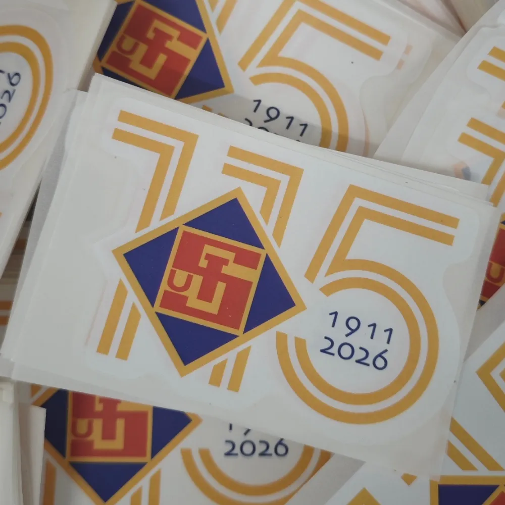Aufkleber 115 Jahre