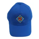 Kappe blau mit Logo