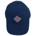 Kinder-Kappe schwarz mit Logo