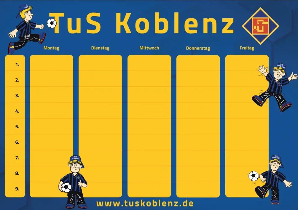 [99] Stundenplan TuS Koblenz